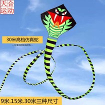 Weifang kite super long 30 m snake kite children adult beginner breeze easy fly super large adult
