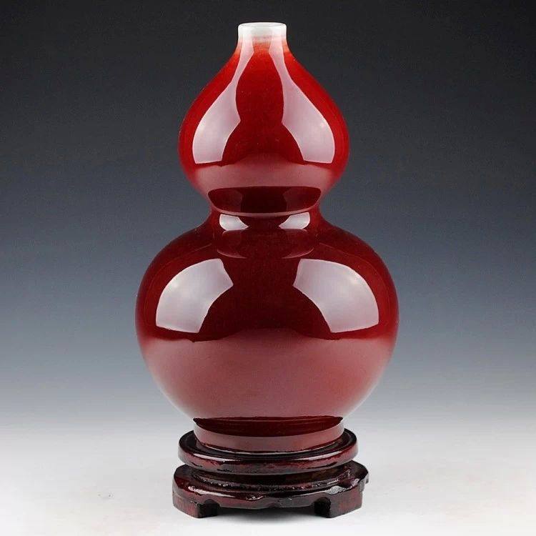 郎窑红釉陶瓷花瓶-郎窑红釉陶瓷花瓶促销价格、郎窑红釉陶瓷花瓶品牌- 淘宝