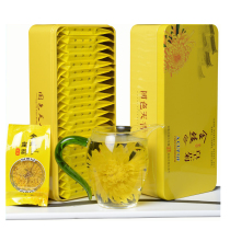 Golden Silk Imperial chrysanthemum yellow chrysanthemum flower A cup of selected big new chrysanthemum tea Honeysuckle grass tea Buy two get one free