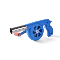 Grill accessories tools manual hand blower household barbecue combustion-supporting outdoor picnic handheld light blue