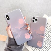 Apple 13 12promax new mobile phone case xr all-inclusive hard case iphone11 frostsand shell for xsmax men