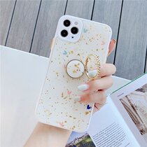 Net red drop glue love for iphone11promax Apple x phone case xr all Bag 8p ring 7plus female