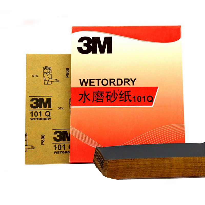 3m101Q water sandpaper P600 eye advanced imported car repair polishing hand grinding industrial sandpaper