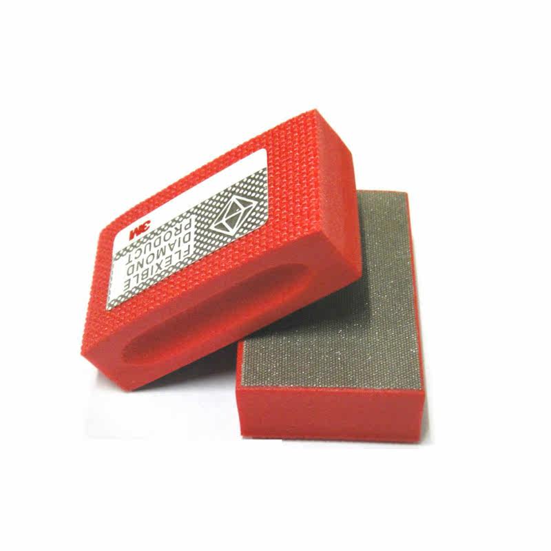 3m 6200J Elastic Diamond Grinding Block 2-1 4 x 3-3 4 x M74MIC Diamond Hand Grinding Block