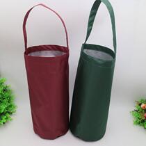 Coated silver waterproof bouquet pocket Draw Rope Bag Suitcase Finishing Bag Closing pocket Down Clothes Cashier Bag Shrink bag