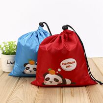 210d Polyester Beam Pocket Spot Draw Rope Bag Suitcase Closeout Bag Oxford cloth bag nylon closed pocket custom