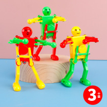 Clockwork robot New Product creative chain dancing twisted ass little man cartoon childrens educational toys hot selling stall
