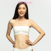 6IXTY8IGHT 68 summer new French no steel bandeau flat mouth underwear half cup circumference bra women BR10939