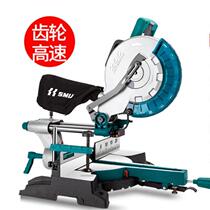 Double wooden rod type aluminum cutting machine saw aluminum machine high-precision 45-degree angle cutting machine precision saw miter saw wood