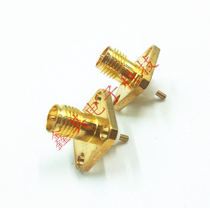 SMA-KFD-4 Radio Frequency Connector DC-3GHz 5 0 Ω antenna connector SMA joints 4 holes flange