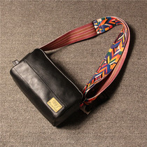 Mens shoulder bag 2021 New Hong Kong style personality Tide brand ribbon Joker leisure practical sports shoulder shoulder bag