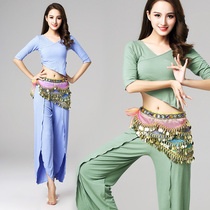 Belly dance costume womens practice suit 2021 new suit beginner clothes sexy Oriental dance costume