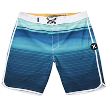 Waves Sports beach pants can be used for mens hot spring swimming trunks quick-dry elastic waterproof five-point fitness sports surfing