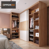 Opai whole house custom wardrobe home bedroom whole cloakroom simple sliding door wardrobe 22 ㎡ residential deposit