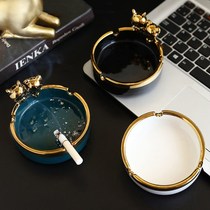 Nordic Light Lavish Sketching Ceramic Ashtrays Home Living Room Personality Trends Fashion Creative Tea Table Decorations Hem