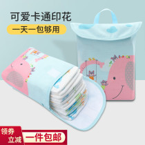 Baby out storage bag Diaper storage bag Portable diapers Diaper hanging bag Multi-function baby diaper bag