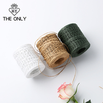 Wei Yi iron wire rope tie thin rope wire rope bouquet flower DIY bag flower material flower material flower shop packaging supplies