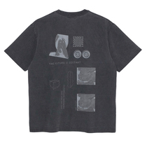 LIFE CAVEMPT C E Tee 20SS Green Hill Limited 3M reflective wash short sleeve T-shirt Tide brand