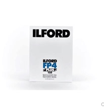 ILFORD LIFFORD FP4 125 Large format black and white 4x5 film 25 sheets in stock September 22