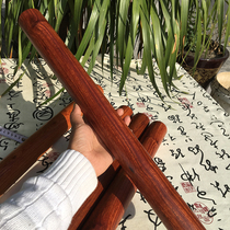 Mahogany rolling pin Solid wood household large small Myanmar rosewood fruit Rosewood baking tools Rolling noodles self-defense