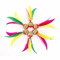 Badminton racket Three hair ball shuttlecock badminton board Adult childrens cricket Big head board badminton ball High bullet board badminton ball