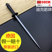 German round sharpening stick Dick Wrigley fine line imported grindstone meat factory slaughterhouse household professional sharpener stick