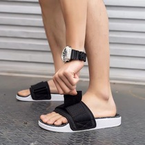 2022 new tide sign mens slippers summer outwear fashion slippers couple beach shoes for a pair of sandals