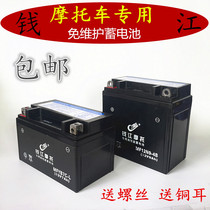 Motorcycle battery 12V9a maintenance-free universal 125 motorcycle dry battery scooter 12v7ah battery