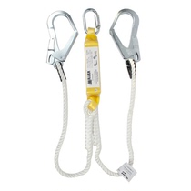 Honeywell DL-62 double fork buffer tether with 1 safety Hook 2 scaffolding hook length 12 m