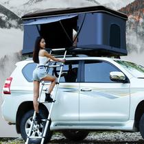 Custom sunroof access automatic hydraulic car carrying hard shell large curtain rain-proof car off-road SUV roof tent