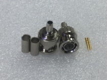 Radio frequency 75 Ohm BNC-J-3 monitoring video signal Q9 public high-definition jumper SDI male head oscilloscope joint