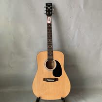 41-inch entry-level practice acoustic guitar johnson original low configuration good tone minor defects