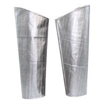 Ambury aluminum foil arm guard radiation temperature 1000 degrees aramid aluminum thick sleeve protection new material ABL-S1012