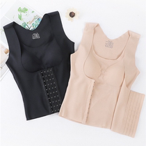 Body-shaping underwear womens Jiao back and chest gathering to collect the sub-milk postpartum abdomen waist beauty back four-in-one body shaping vest