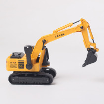 Manual control with rocker childrens crawler excavation excavator boy baby fall resistant sliding engineering vehicle toy