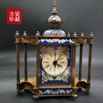 Antique watch collection Classical enamel cloisonne clock mechanical watch ornaments home decoration business gifts