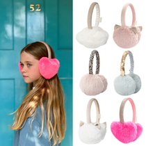 New spot UK Rockahula girls children autumn and winter lovely plush warm earrings