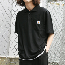 Carhartt Carhartt main line classic youth tooling pocket lapel short-sleeved T-shirt Polo shirt tide brand new