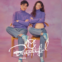 Beauty Ji Vera photo studio pregnant woman size photo art couple photo clothing purple sweater photo clothing