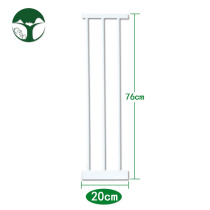 76 high 20cm non-perforated childrens stair safety guardrail extension pet barrier extension extension