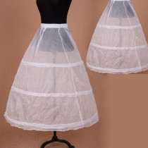 Fashion beautiful wedding dress three-steel skirt petticoat accessories wedding dress lining large skirt c00cca