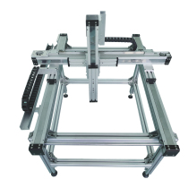 TBD40 timing belt precision electric silent sliding table module fast gantry I-shaped three-axis cross worktable