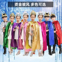 Halloween cloak childrens costumes costume cape female Boy performance costume toddler cos witch princess clothes