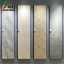 Foshan Golden silk glaze whole body marble tiles 600X1200 Living room floor tiles Bedroom floor tiles Light luxury background wall