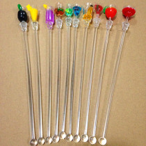 Acrylic wine stick round beads shape mixing rod creative cocktail wine glass juice stirring stick 10