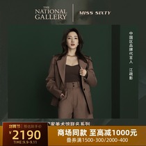 Jiang Shuying same style] Miss Sixty British National Gallery joint series suit women