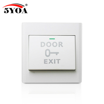 Access control switch doorbell switch panel concealed 86 type out of the button switch self-reset to open the door special offer