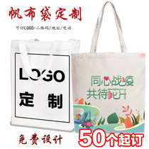 Canvas bag custom printed logo advertising canvas bag shopping eco-friendly bag custom pattern cotton corset pocket tote bag