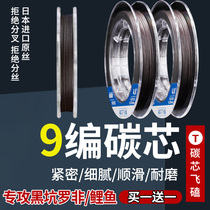 Luo Non Anti-Biting Line Flying Kowtow Wire Carbon Core Vigorous Horse Pe Line Imported Fish Wire Wrap Core Power Line
