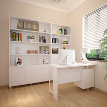 Bookcase with door bookcase bookcase bookshelf combination bookcase glass door (please go to the store for samples)